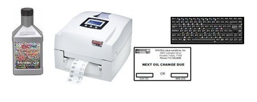 oil change printer system